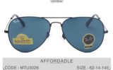 عینک افتابی فلزی یووی 6رنگ خلبانی