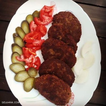 خوراک کباب شامی (غذای روز)