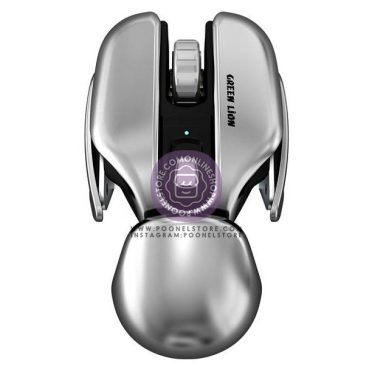 متال ماوس گیمینگ گرین لاین، ماوس وایرلس بی سیم سایلنت کلیک گرین لاین مناسب گیمینگ، ماوس بلوتوثی گیمینگ گرین لاین