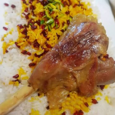 چلو گوشت بره (غذای روز)