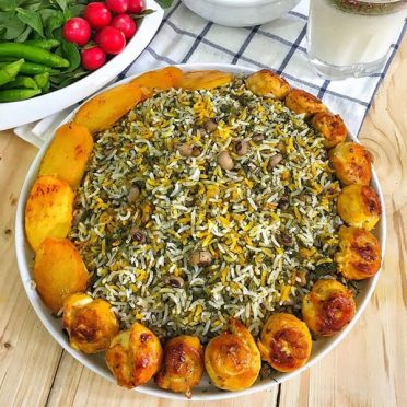 پلو شوشتری (غذای روز)