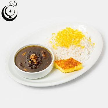 چلو خورشت فسنجان (غذای روز)